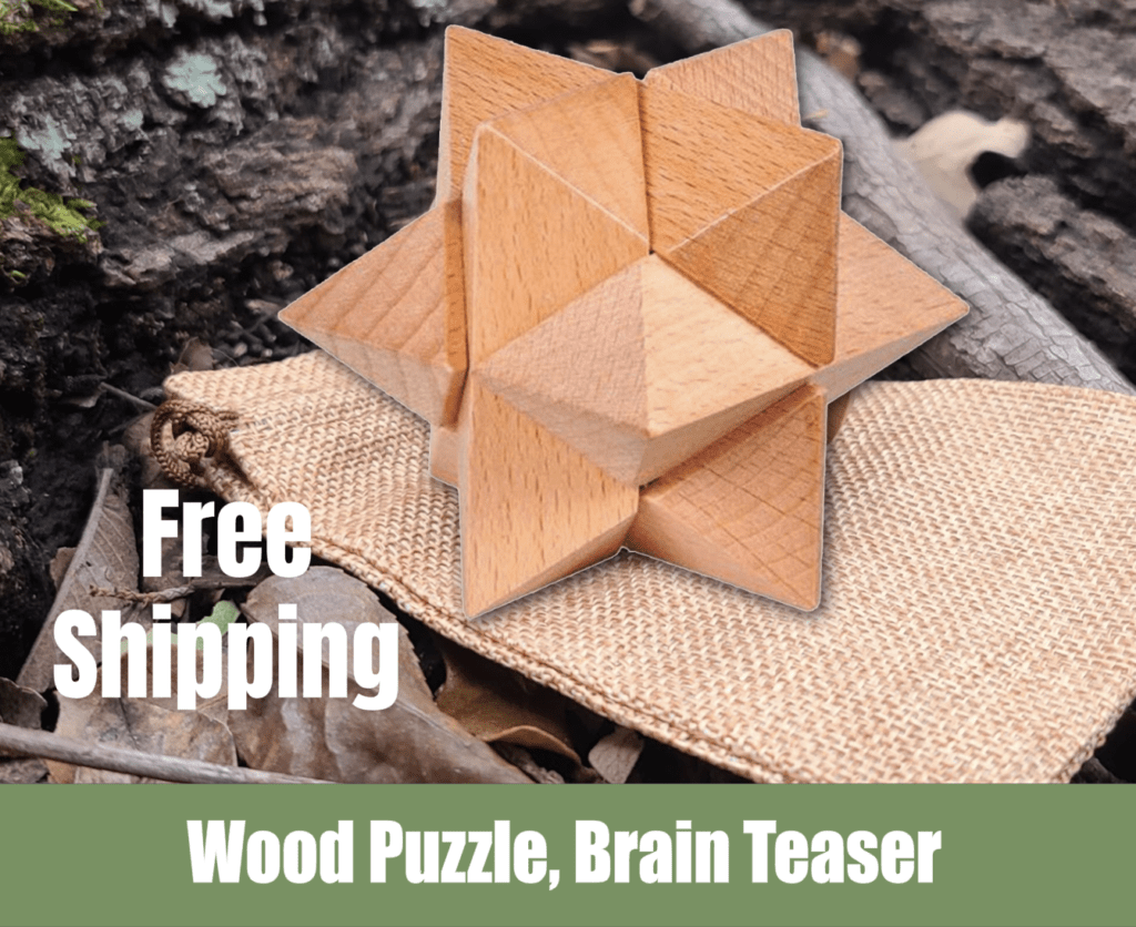 Star wood puzzle